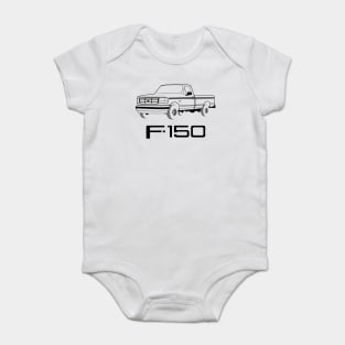 1992-1996 F150 Black Print Baby Bodysuit